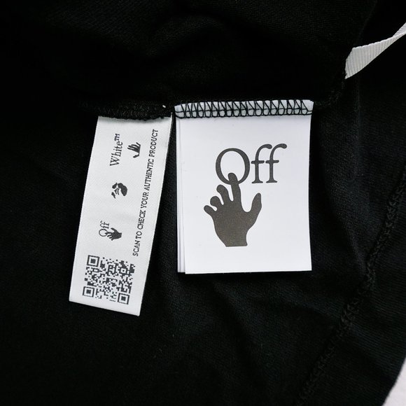 New With Tags Off-White Spray Marker Logo Short-Sleeve T-Shirt Men's XL - Picture 10 of 13
